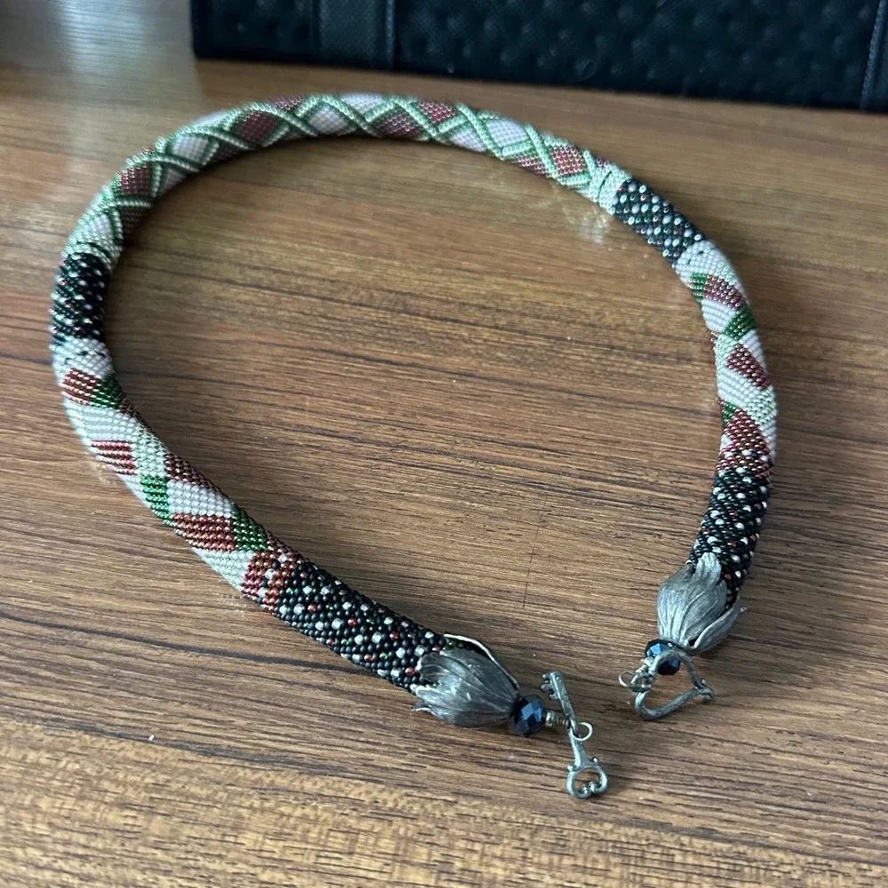 Handmade handcrafted beaded